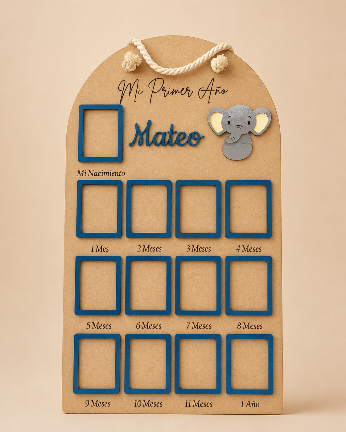 Banner Meses Elefante - Personalizado