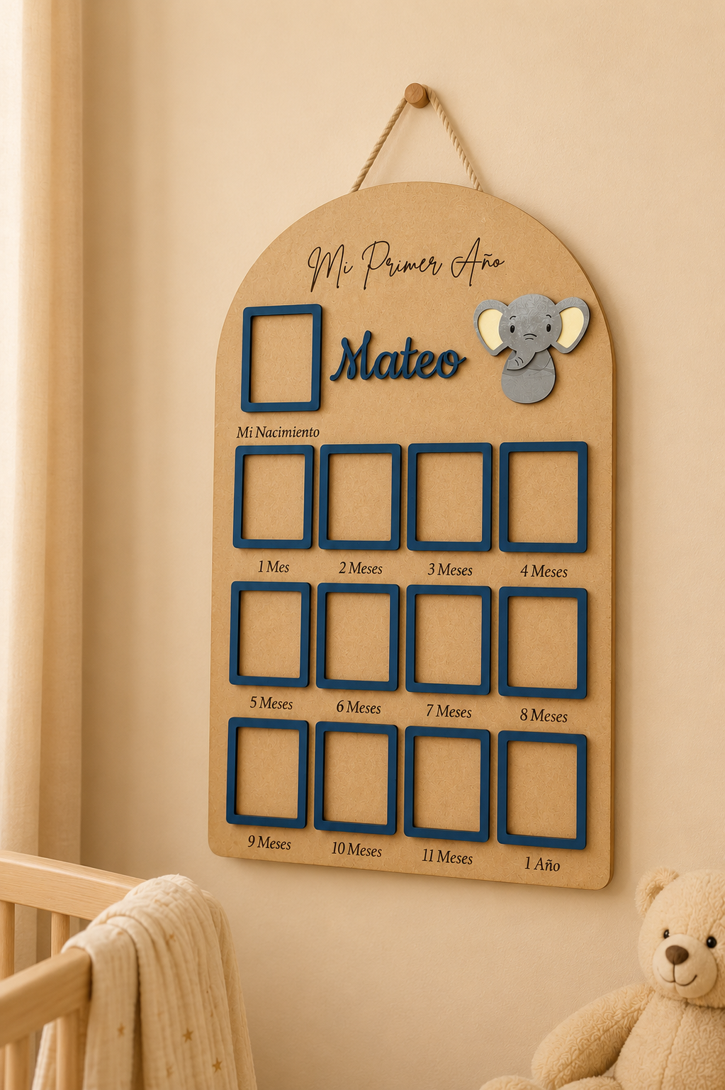 Banner Meses Elefante - Personalizado