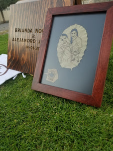 Caja Grabada + Hoja
